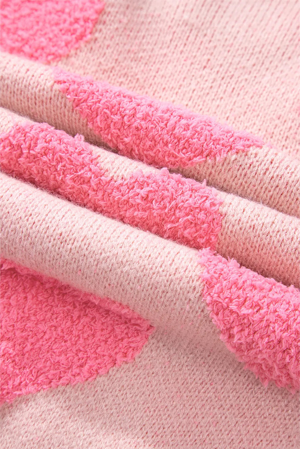 Pull Basique à Col Rond avec Détail Cœur 💖