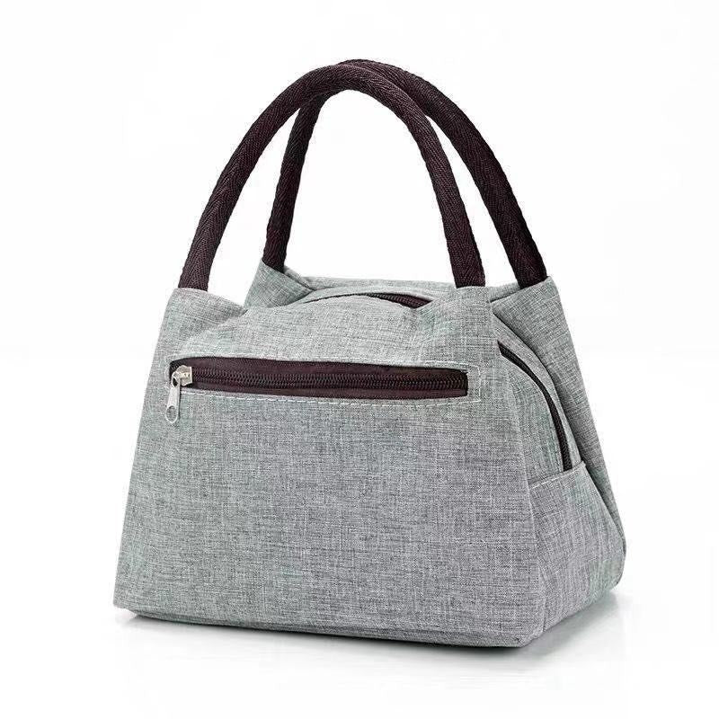 Sac Lunch Isotherme Pliable en Tissu Oxford