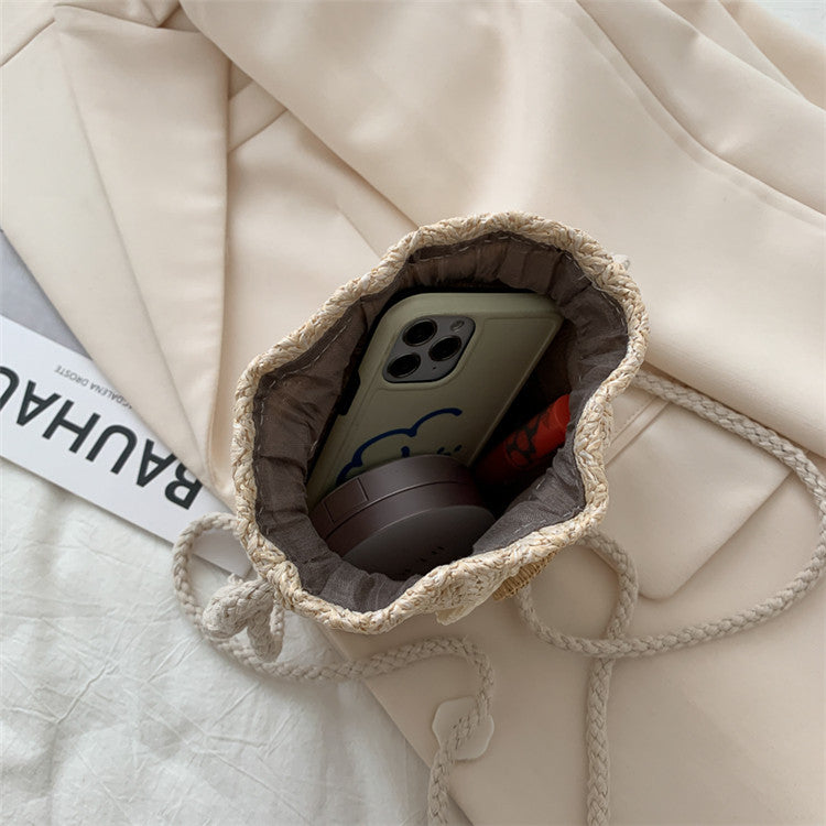 Sac Seau Tendance en Paille Tressée