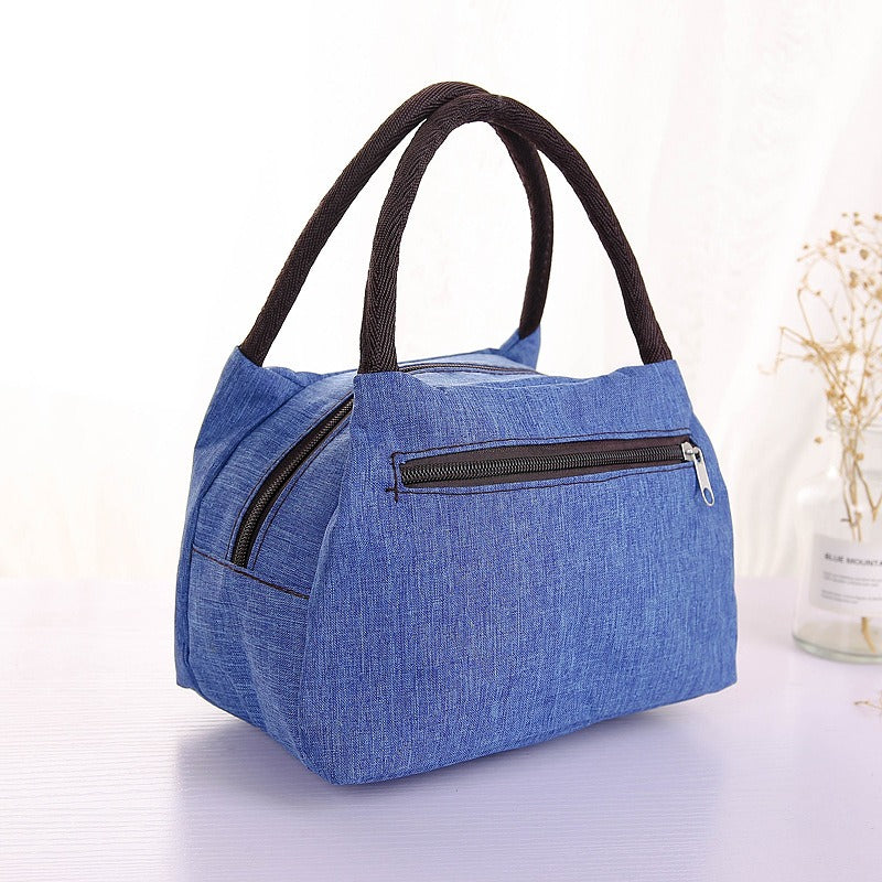 Sac Lunch Isotherme Pliable en Tissu Oxford