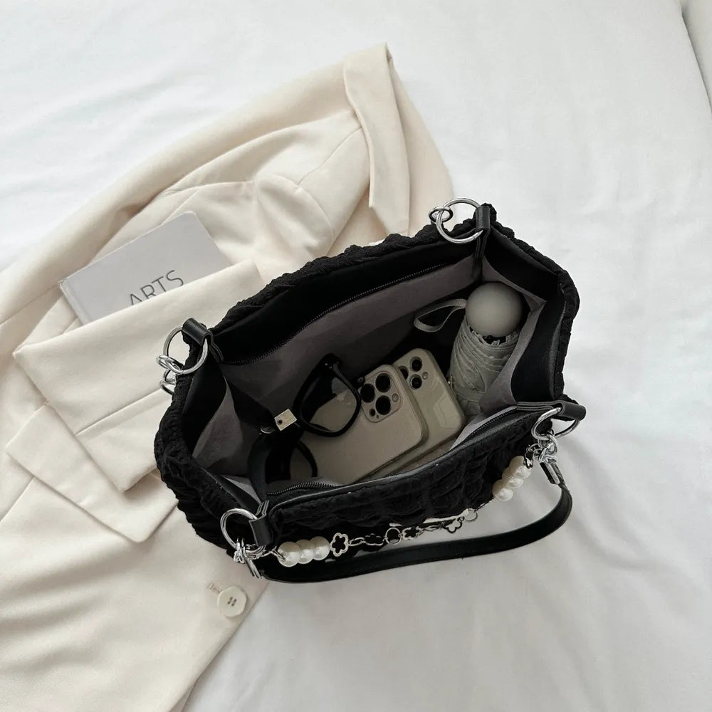 Sac fouree tout texturé à bulles