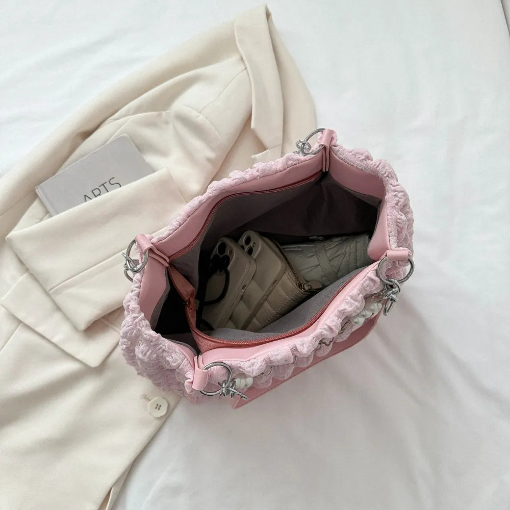 Sac fouree tout texturé à bulles