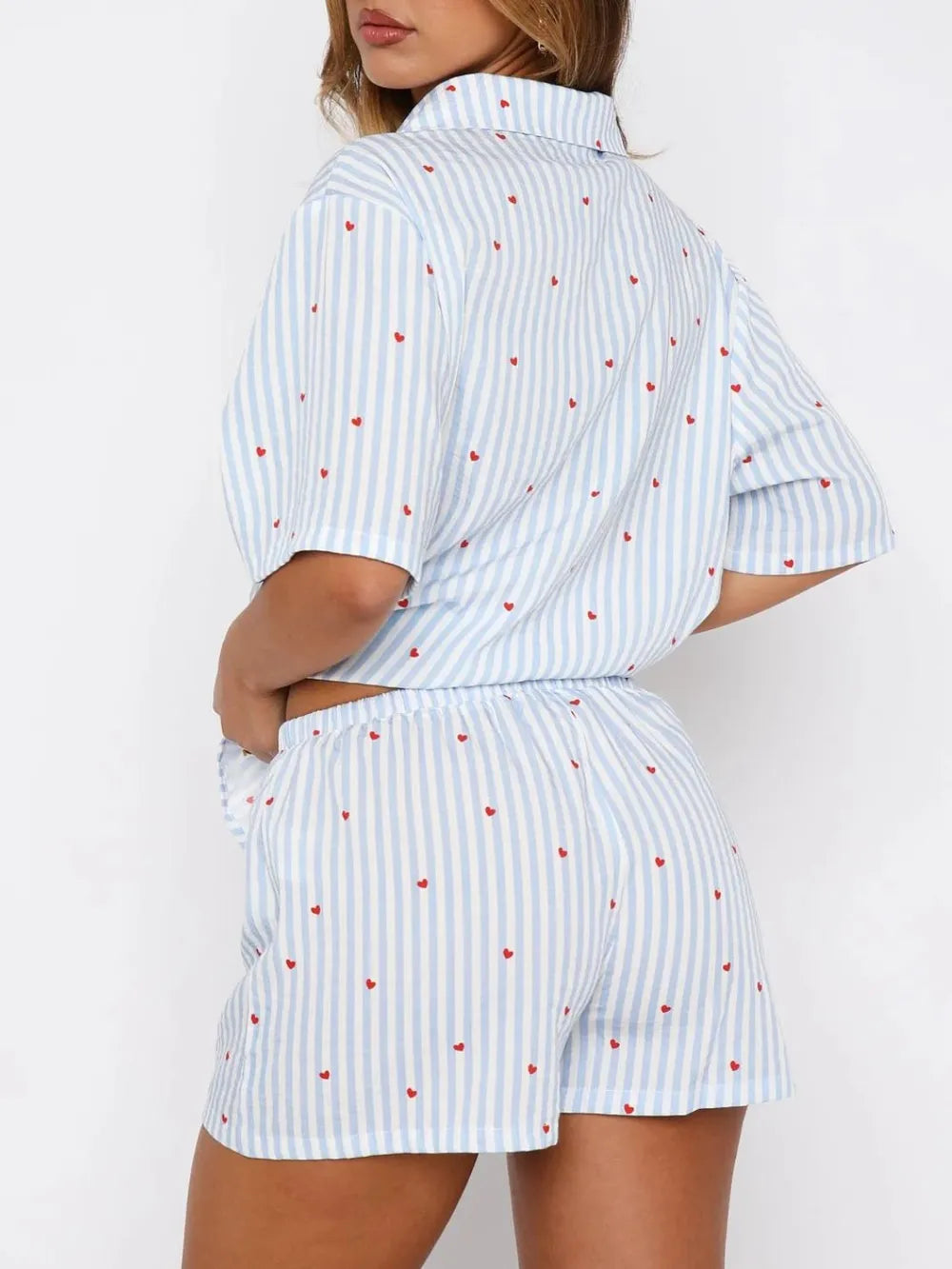 Ensemble Élégant à Boutons et Nœud