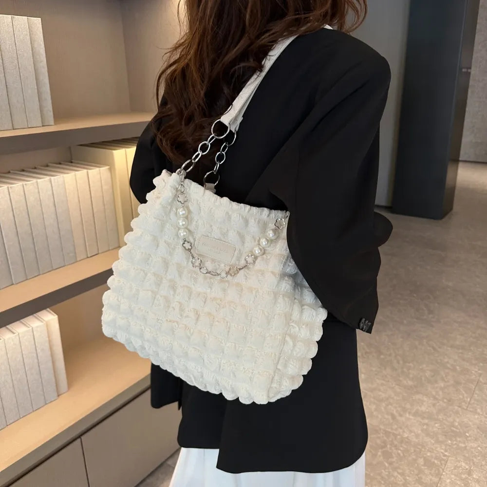 Sac fouree tout texturé à bulles