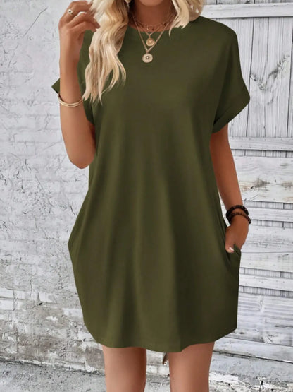 Robe élégant avec poches