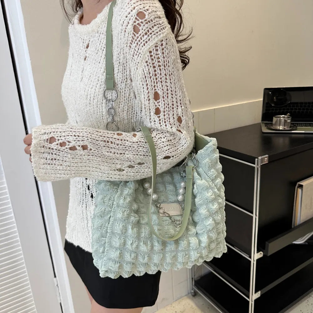 Sac fouree tout texturé à bulles