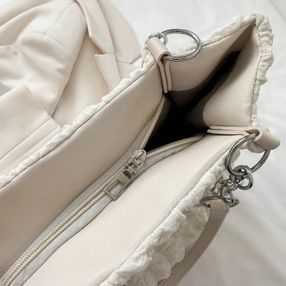 Sac fouree tout texturé à bulles