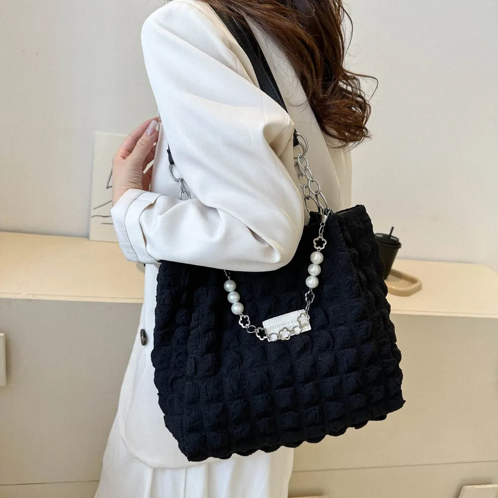 Sac fouree tout texturé à bulles