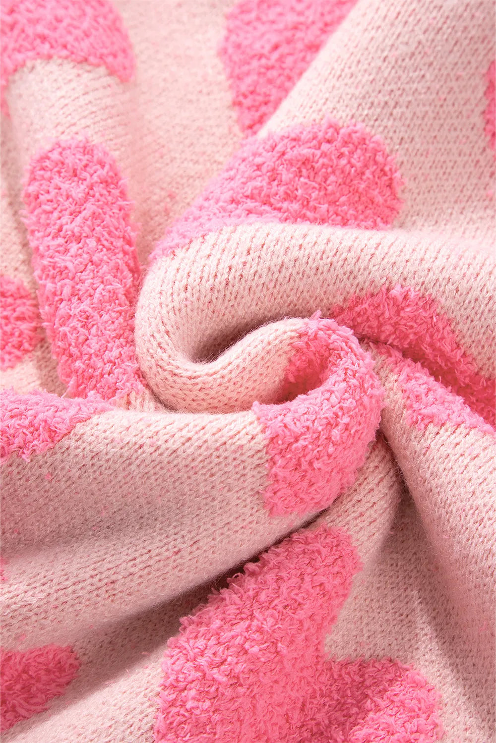 Pull Basique à Col Rond avec Détail Cœur 💖