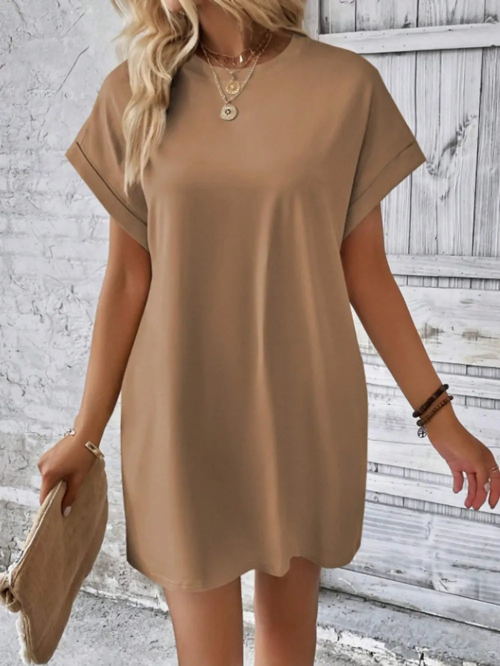 Robe élégant avec poches