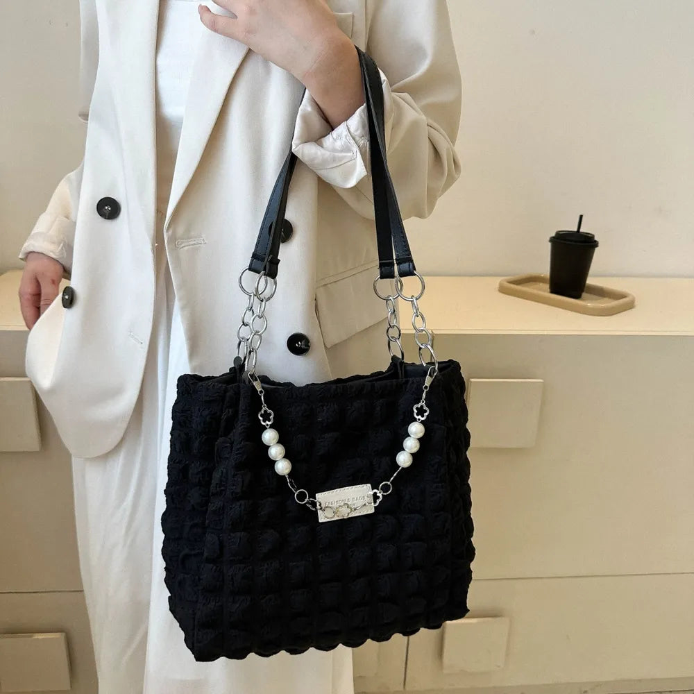 Sac fouree tout texturé à bulles