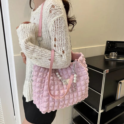 Sac fouree tout texturé à bulles