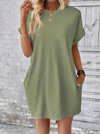 Robe élégant avec poches