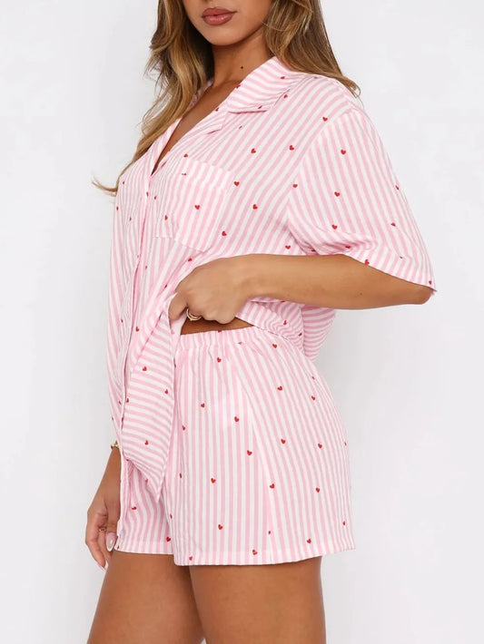 Ensemble Élégant à Boutons et Nœud