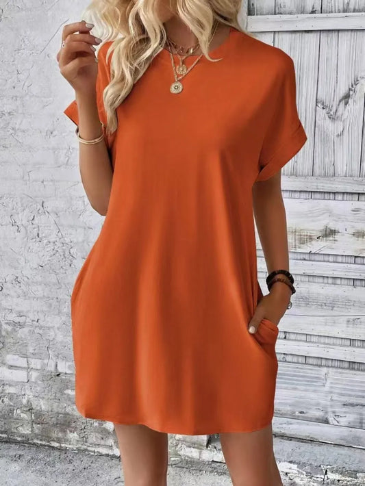 Robe élégant avec poches