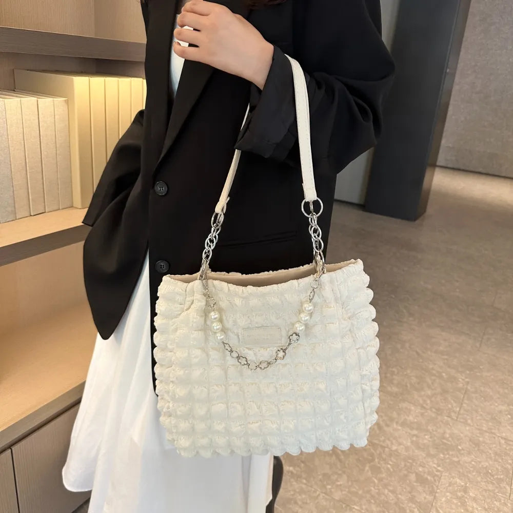 Sac fouree tout texturé à bulles
