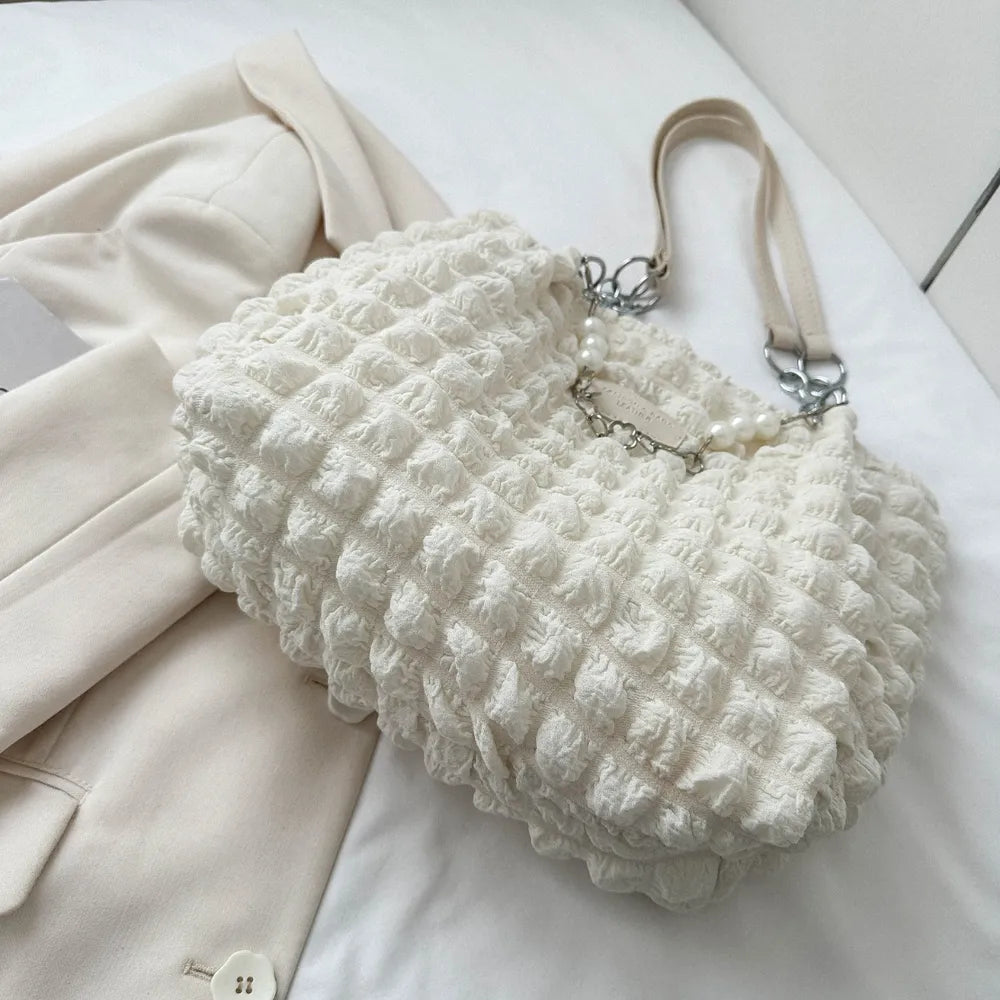 Sac fouree tout texturé à bulles